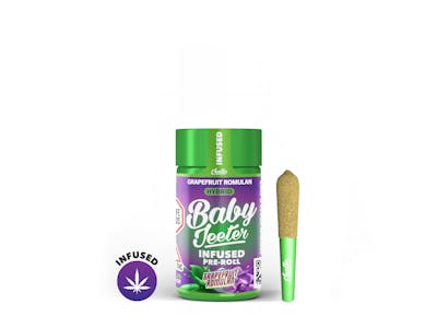 Baby Jeeter Infused Pre-roll Pack Strawberry Sour Diesel - Green Hearts ...